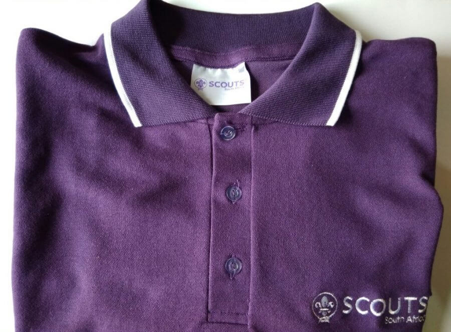SCOUTS SA Embroidered Unisex Golf Shirt | SCOUTS South Africa Shop
